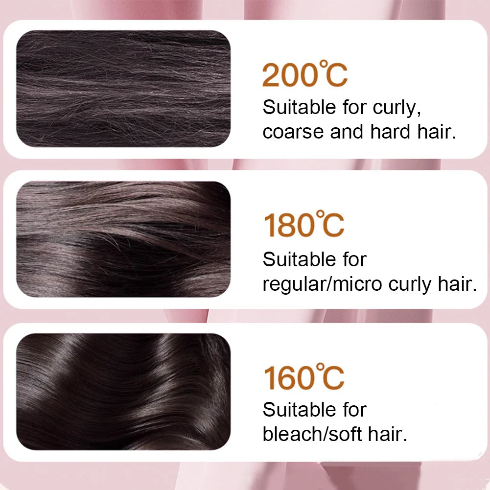 Portable Hair Straightening Comb Wireless